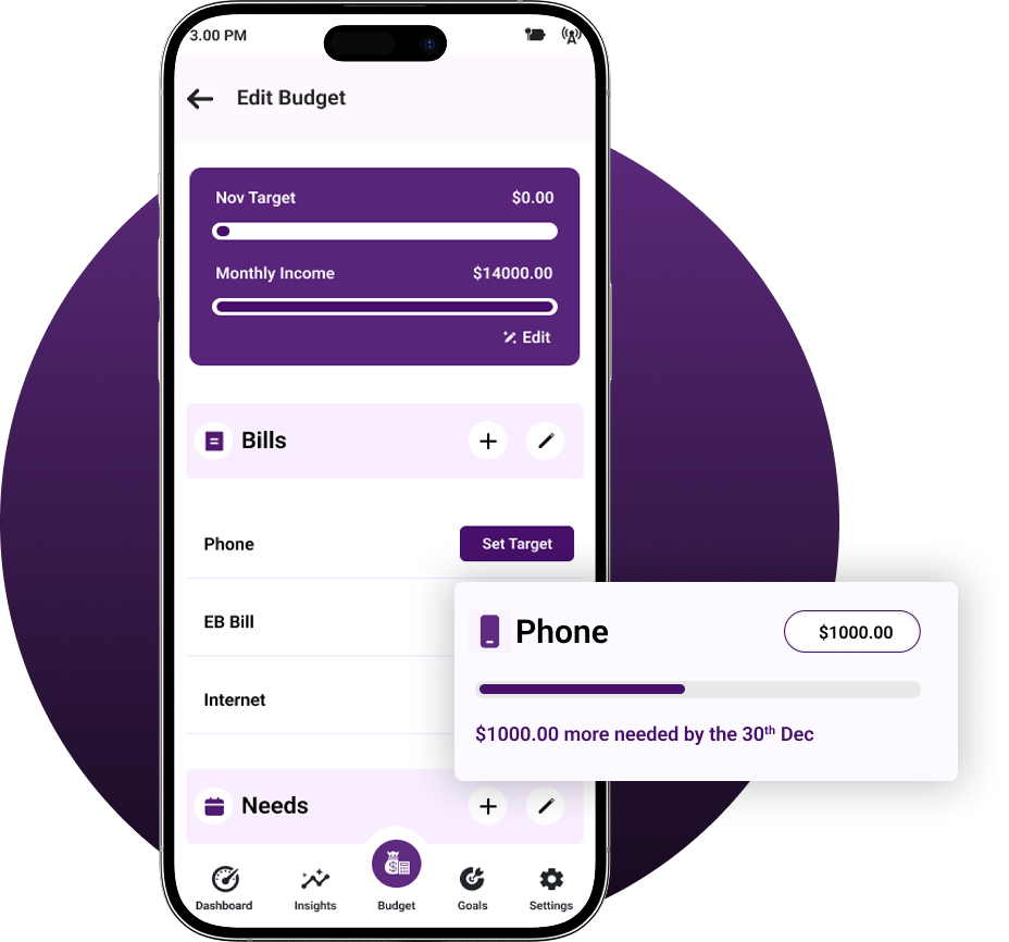 Personalized Budgeting